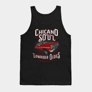 Chicano Soul Lowrider Oldies Legendary Road King Tank Top